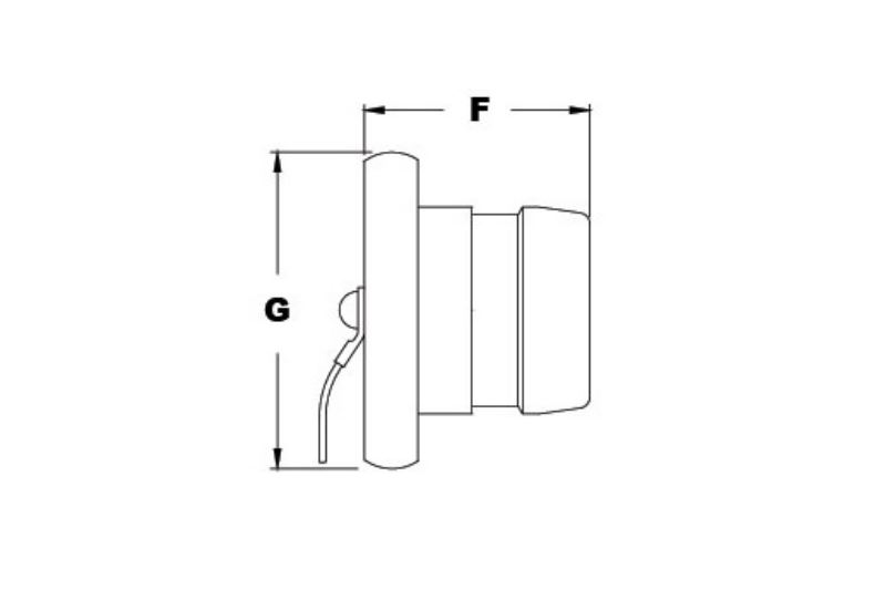 Dust Plugs for Female Quick Disconnect Cad